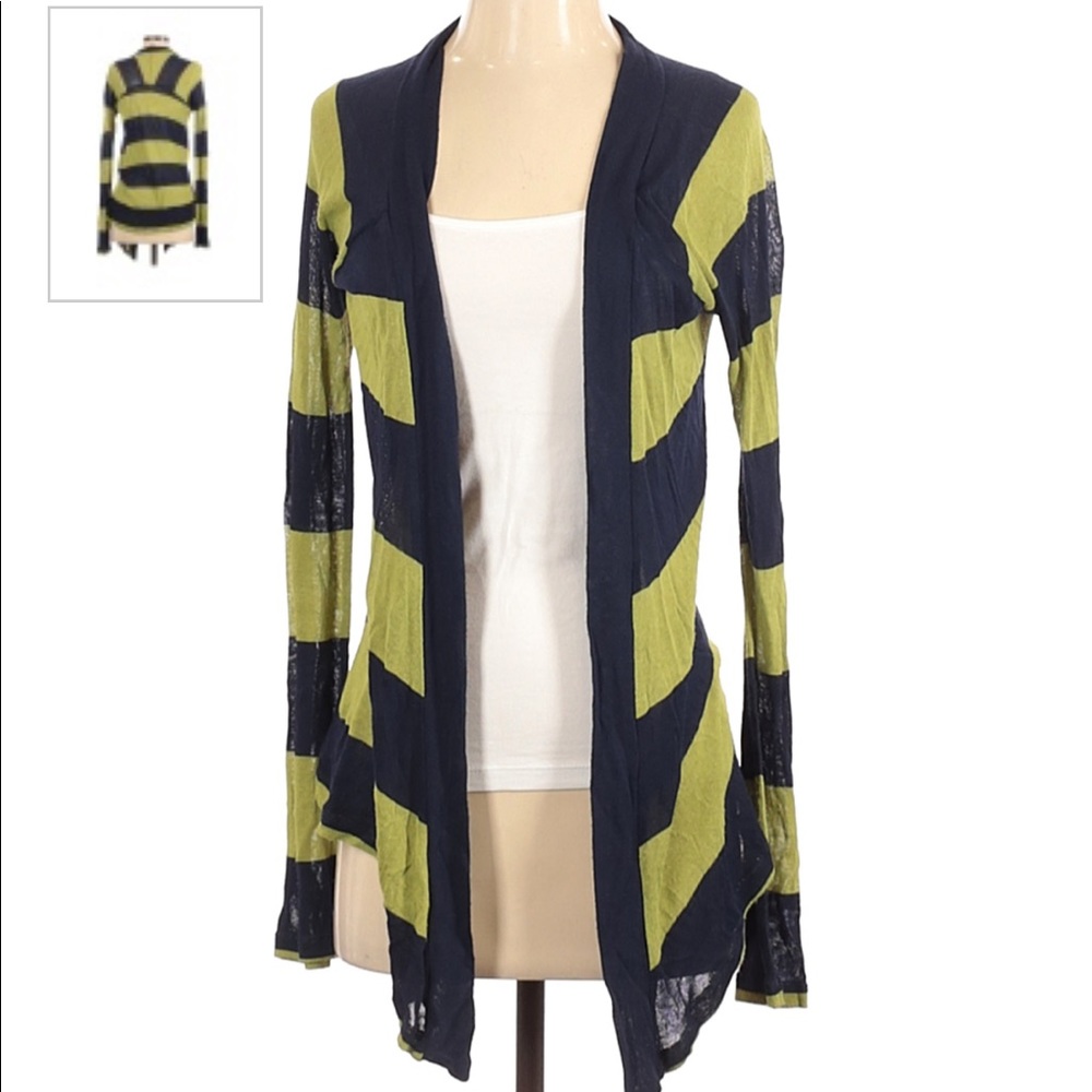 Splendid Striped Cardigan